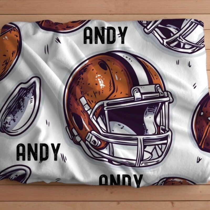 Warm Fuzzy Blankets Boys Cozy Kids Blanket Custom Gift