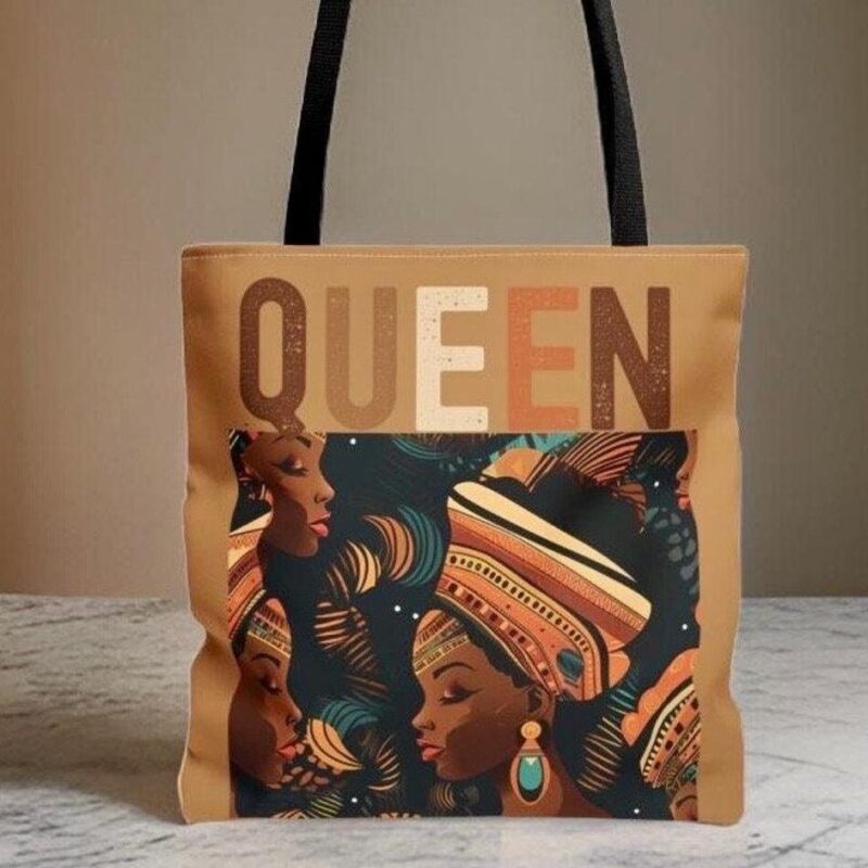 African print tote bag gift for her ethnic shoulder bag