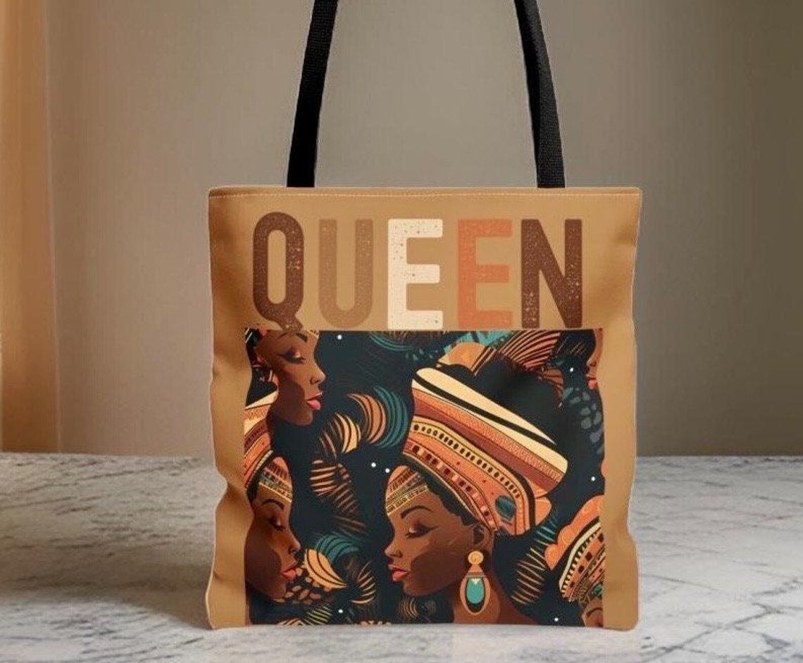 African print tote bag gift for her ethnic shoulder bag