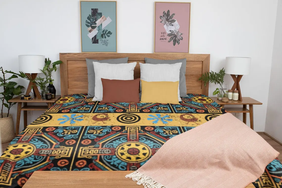 African Bedding Comforter Set: Ethnic Home Decor - Image 2