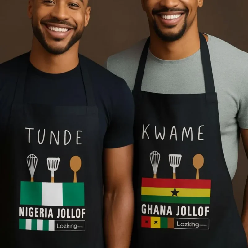 Personalized African Cooking Apron