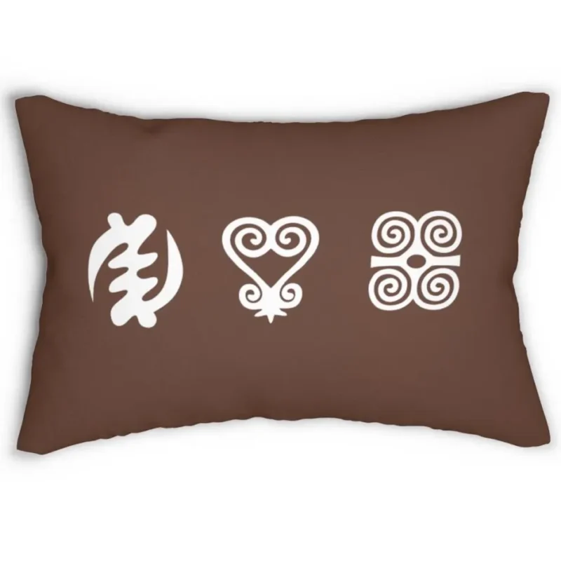 Custom White Lumbar Cushion